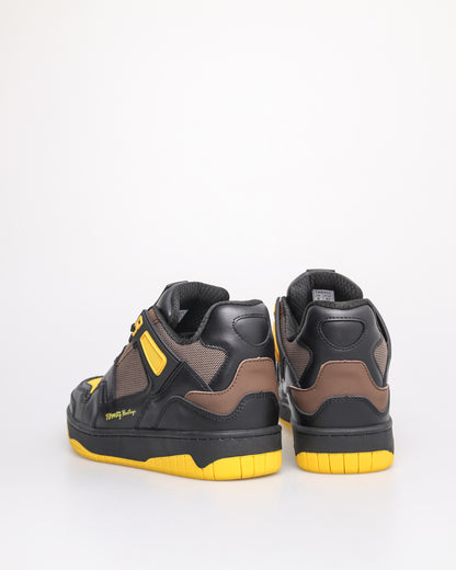 Tomaz TBB022 Mens Sneaker (Brown/Black/Yellow)