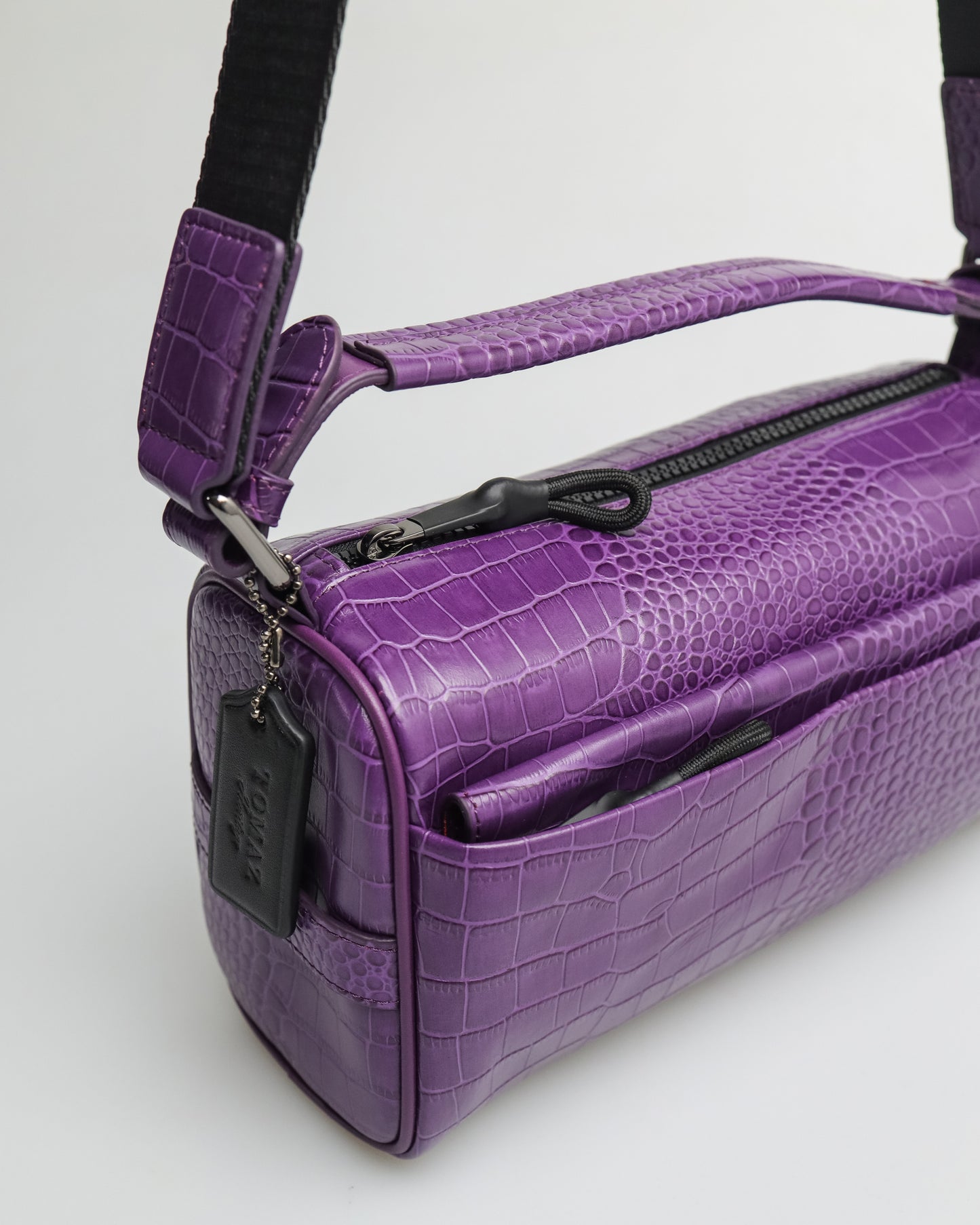 Tomaz NT-TZ385 Men's Cross-Body Bag (Purple)