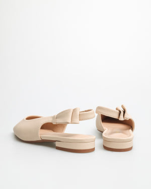 
                  
                    Load image into Gallery viewer, Tomaz FL020 Ladies Slingbacks Flats (Beige)
                  
                