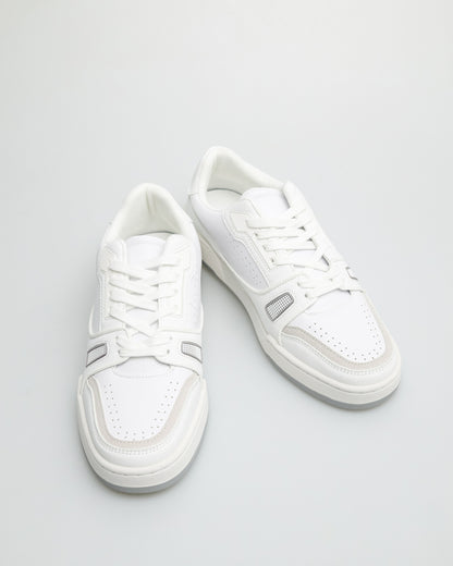 Tomaz C611 Men's Sneakers (White/Grey)