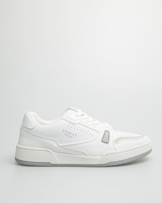 Tomaz C611 Men's Sneakers (White/Grey)