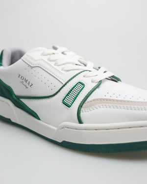 
                  
                    Load image into Gallery viewer, Tomaz C611 Men&amp;#39;s Sneakers (White/Green)
                  
                