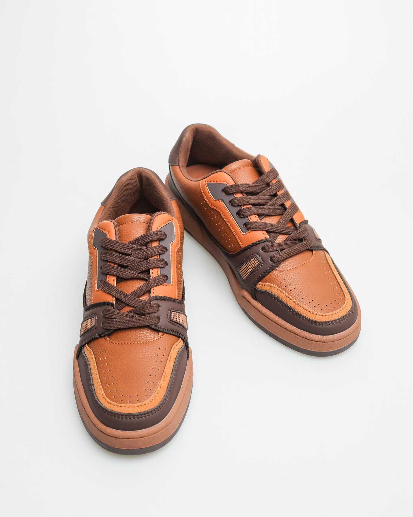 Tomaz C611 Men's Sneakers (Brown/Coffee)