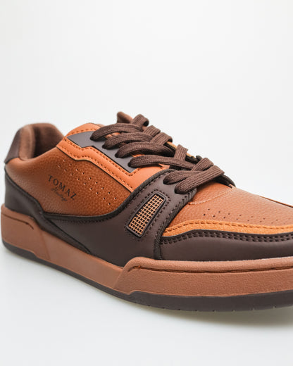 Tomaz C611 Men's Sneakers (Brown/Coffee)