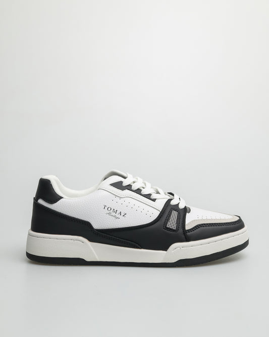 Tomaz C611 Men's Sneakers (White/Black)