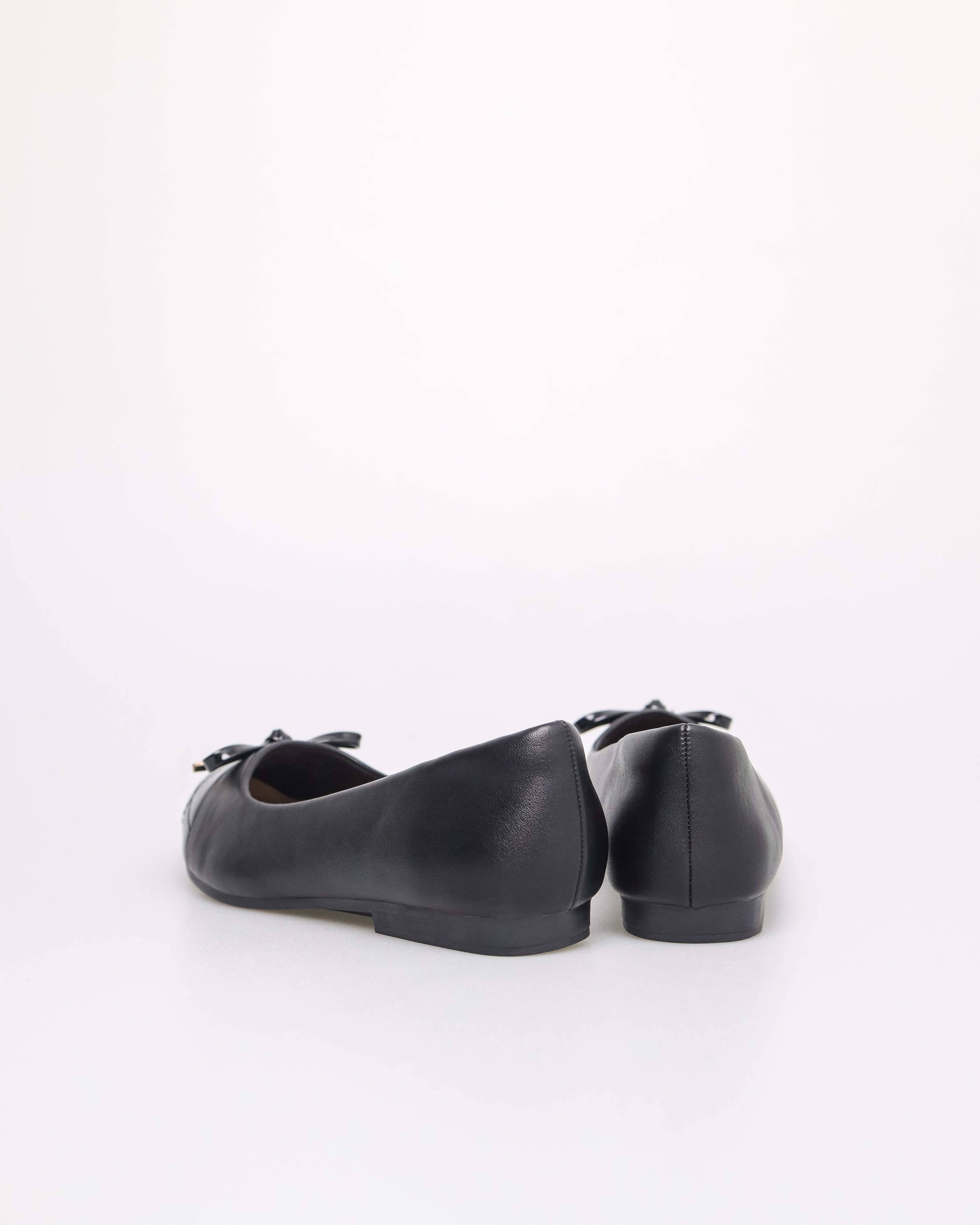 Tomaz NN366 Ladies Bow Flats (Black)