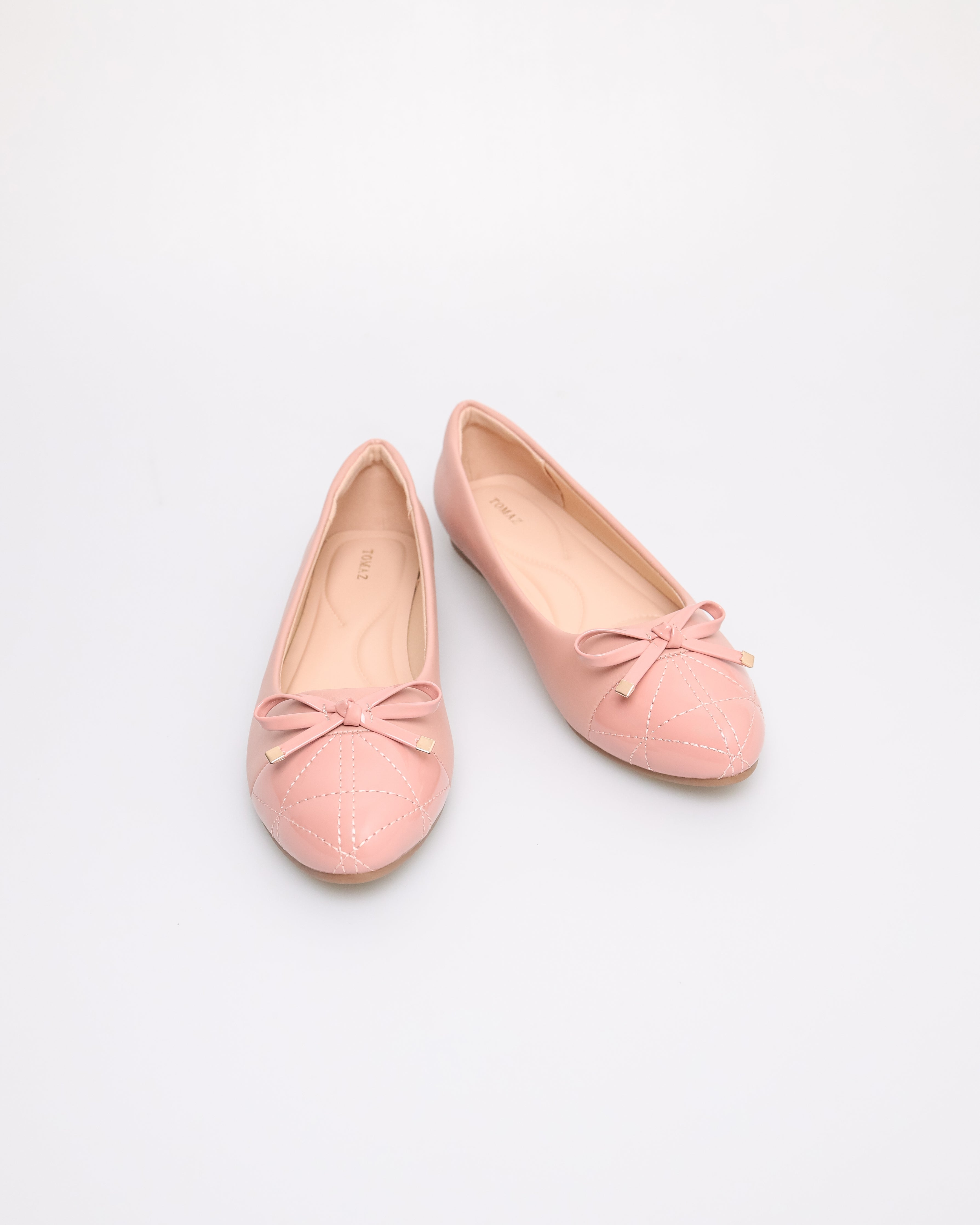 Tomaz NN366 Ladies Bow Flats (Pink)