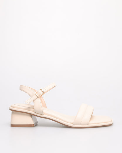 Tomaz NN380 Ladies Slingback Low Heels (Cream)