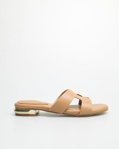 Tomaz YX123 Ladies Gem Strap Sandals (Camel)