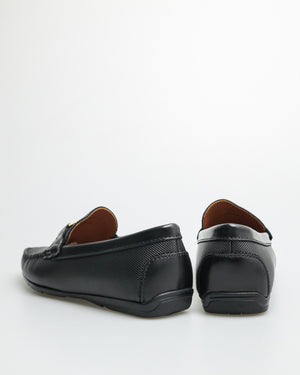 
                  
                    Load image into Gallery viewer, Tomaz C031A Men&amp;#39;s Buckle Moccasins (Black)
                  
                