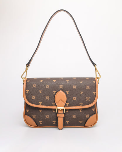 Tomaz BL256 Monogram Ladies Bags (Tan/Black)