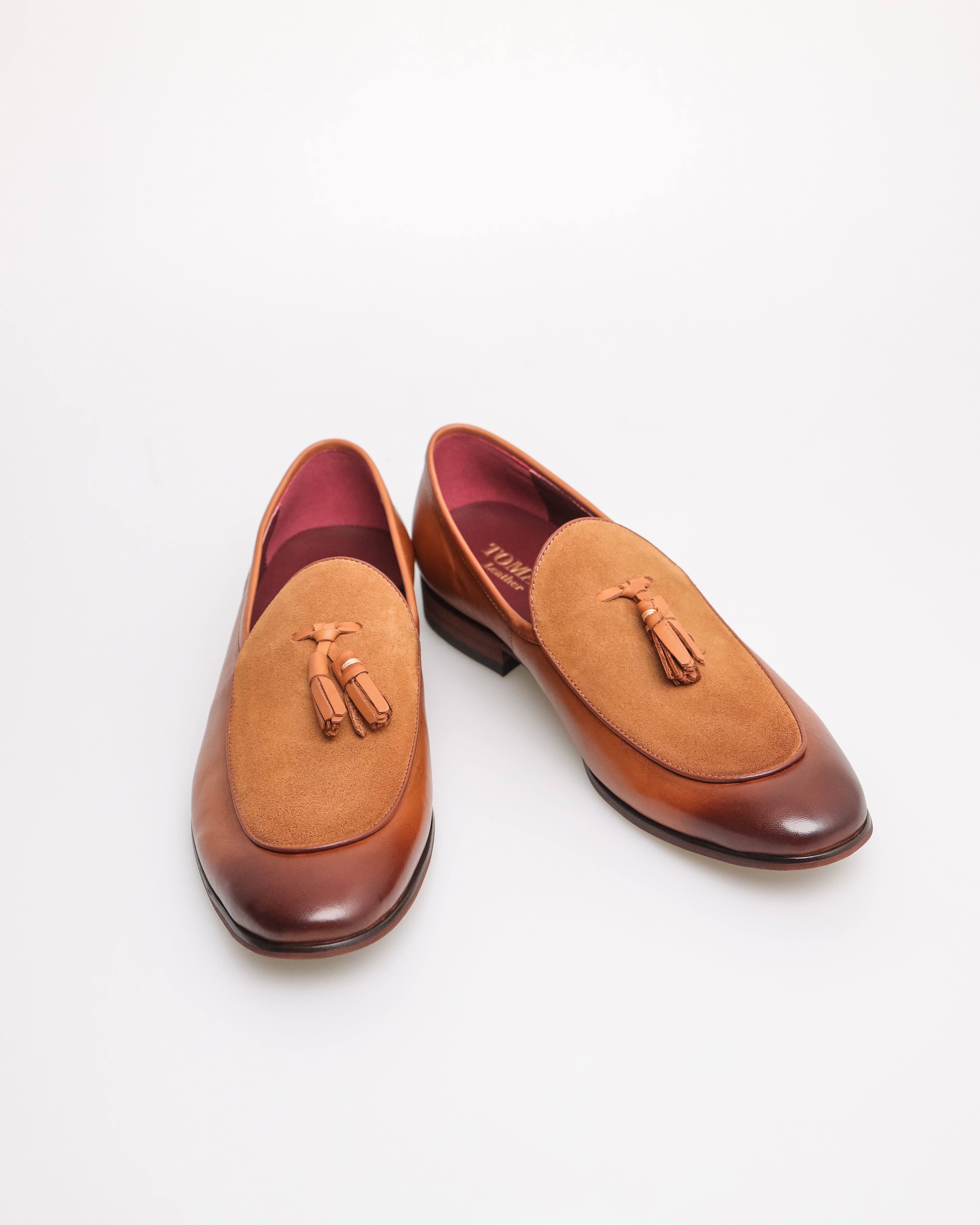 Tomaz HF093 Men's Tassel Loafers (Tan)