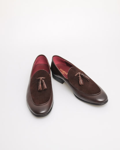 Tomaz HF093 Men's Tassel Loafers (Coffee)