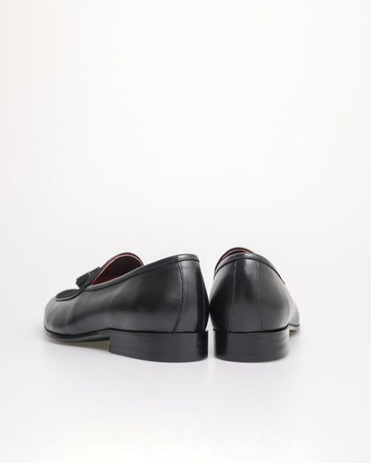 Tomaz HF093 Men's Tassel Loafers (Black)