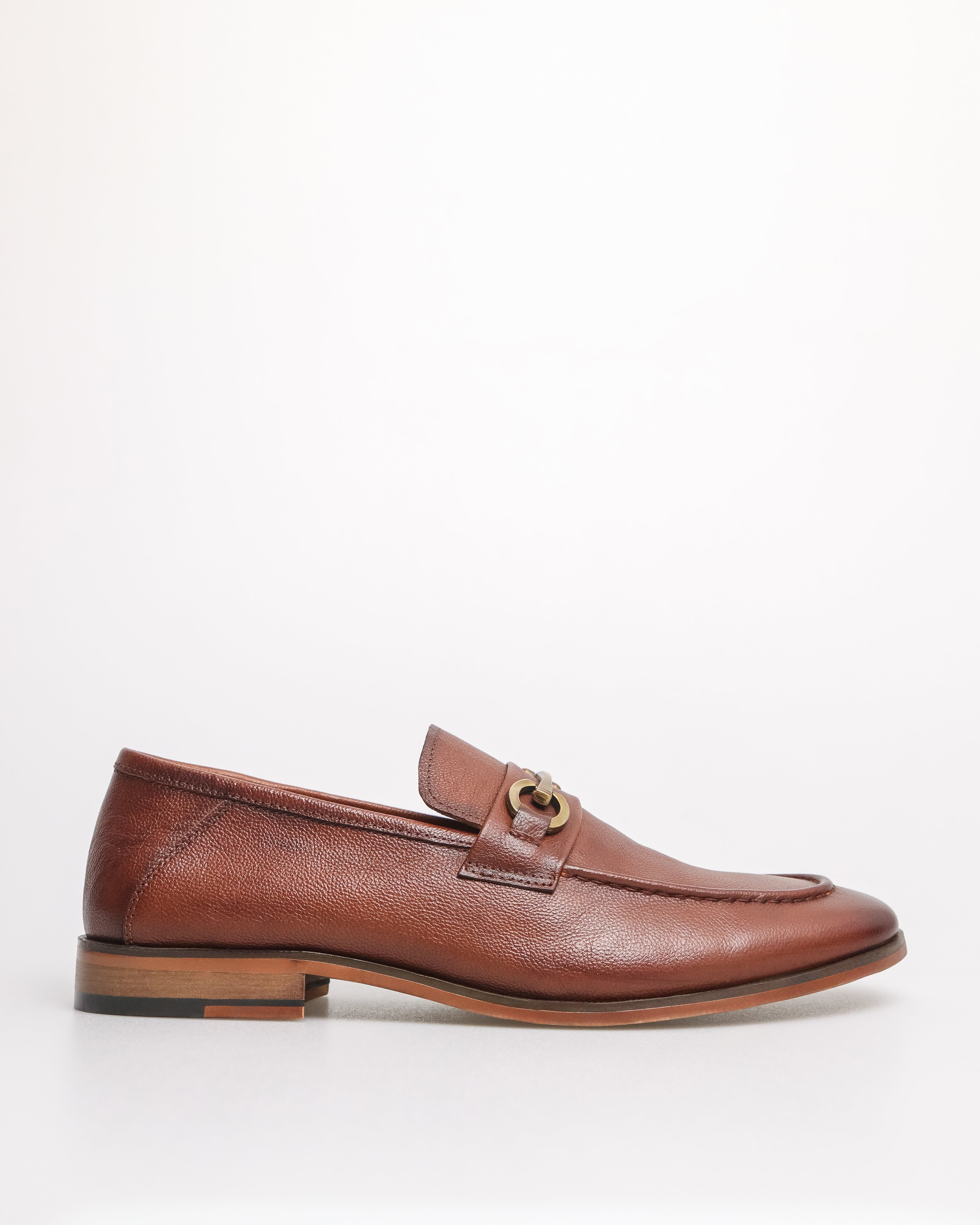 Tomaz F284 Formal Buckle Loafers (Brown)