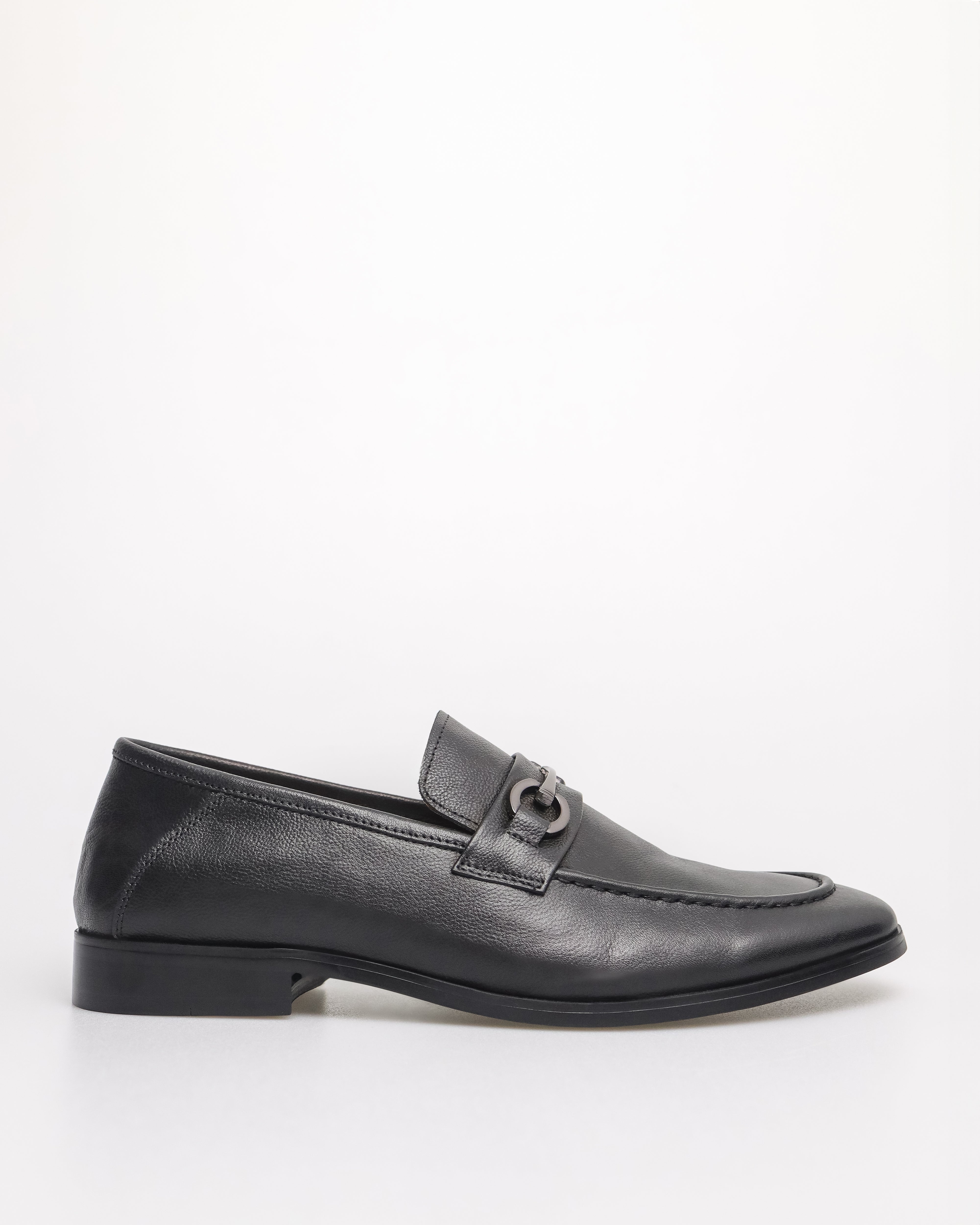 Tomaz F284 Formal Buckle Loafers (Black)