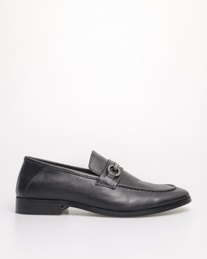 Tomaz F284 Formal Buckle Loafers (Black)