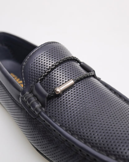 Tomaz C619 Men's Buckle Starlit Strolls Moccasins (Navy)