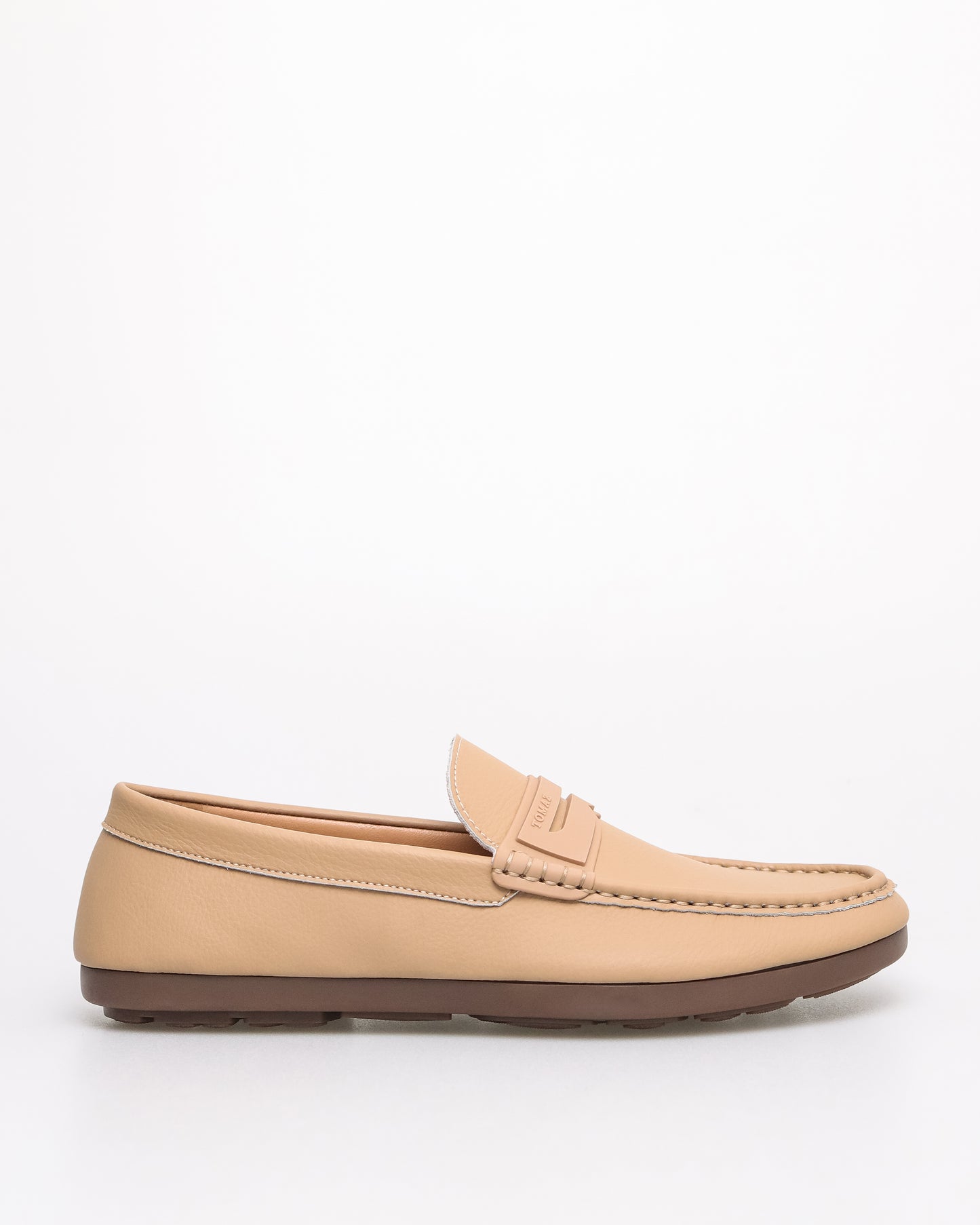 Tomaz C682 Men's Streamline Loafer Penny Loafer (Beige)