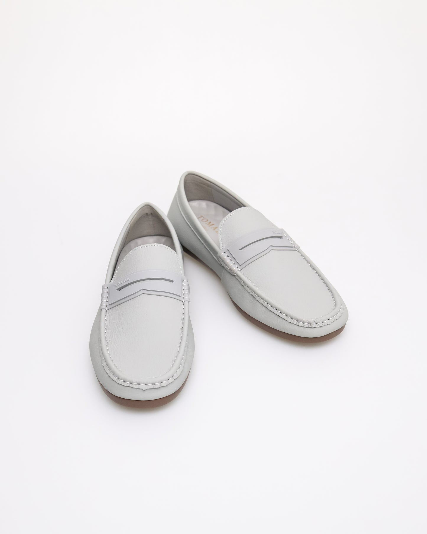 Tomaz C682 Men's Streamline Loafer Penny Loafer (Grey)