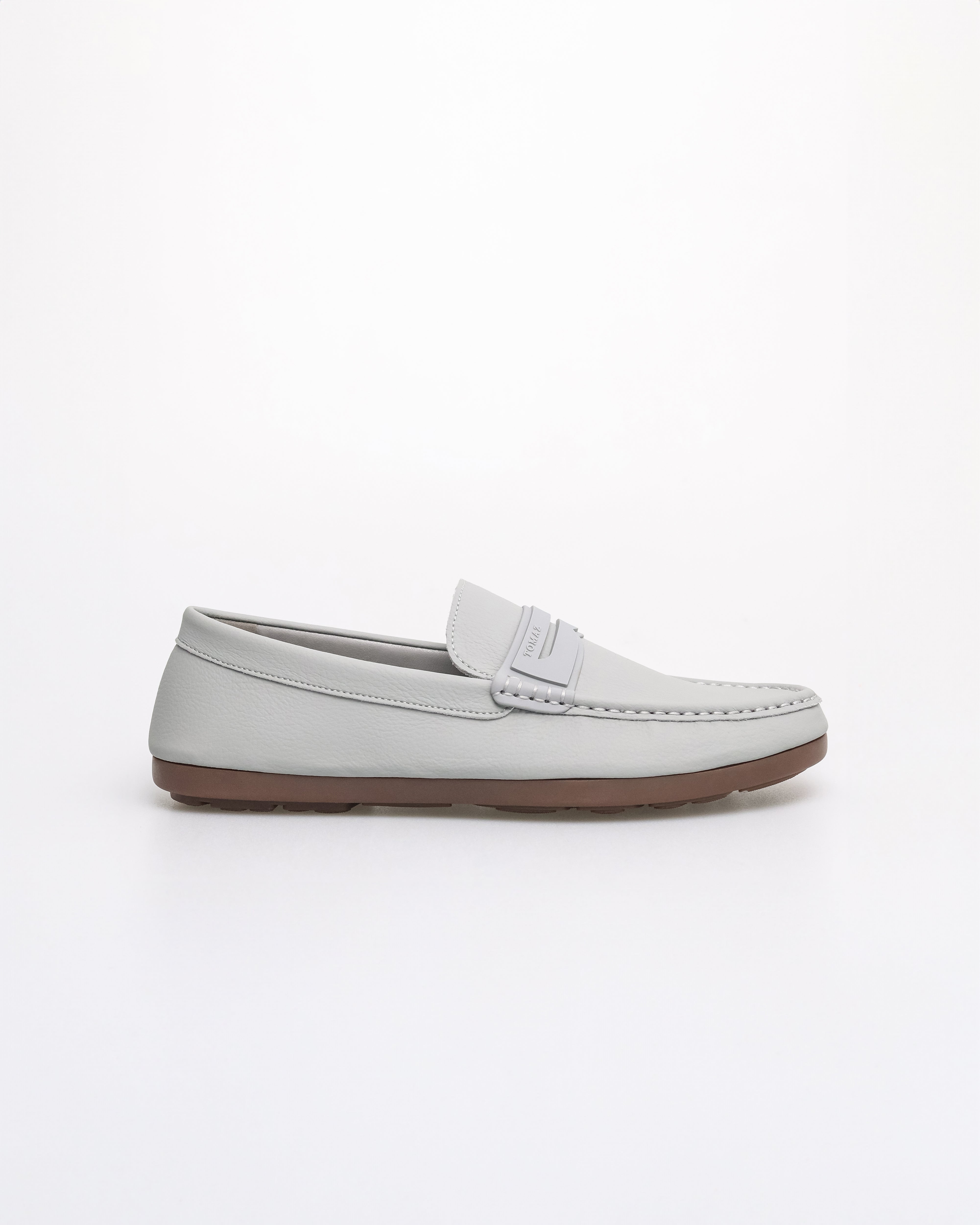 Tomaz C682 Men's Streamline Loafer Penny Loafer (Grey)