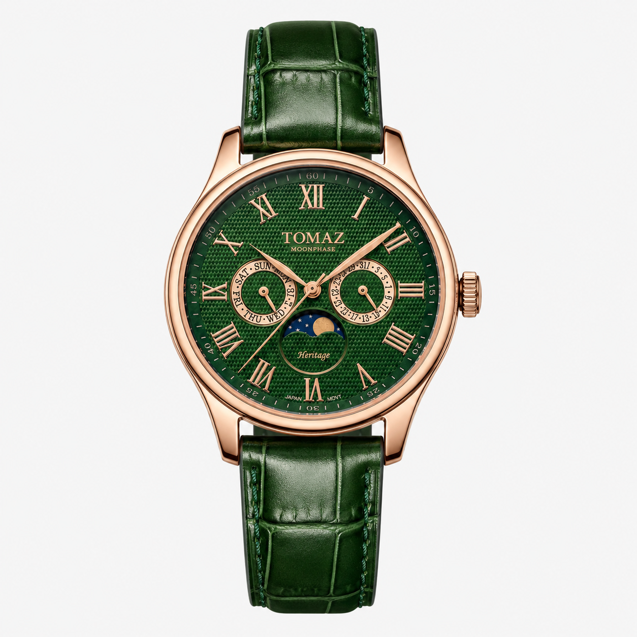 Tomaz Men's Watch TQ003M-D with Leather Strap