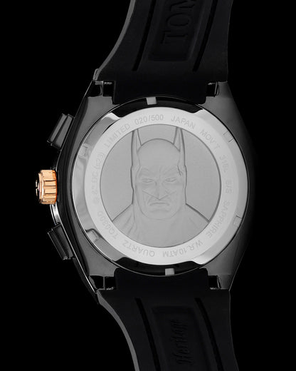 DC Batman TQ030D-D1 (Black) Black Lychee Strap