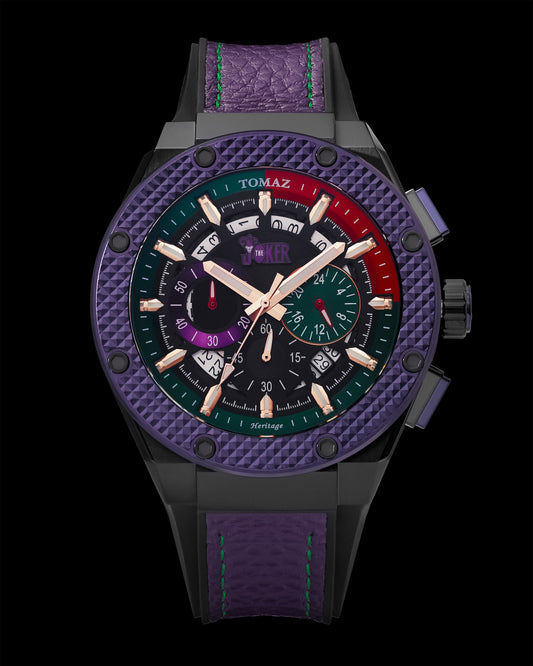 DC Joker TQ030H-D1 (Black/Purple) Purple Lychee Strap