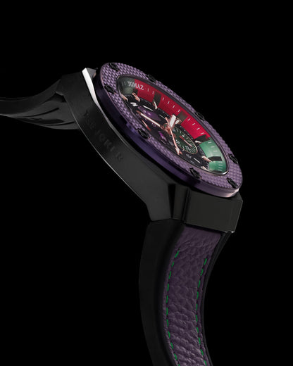 DC Joker TQ030H-D1 (Black/Purple) Purple Lychee Strap