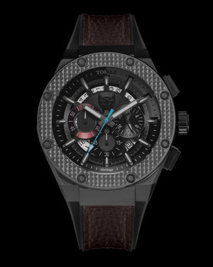 
                  
                    Load image into Gallery viewer, Transformer Maximal TQ030N-D1 (Metal Gun/Black) with Coffee Leather Strap
                  
                