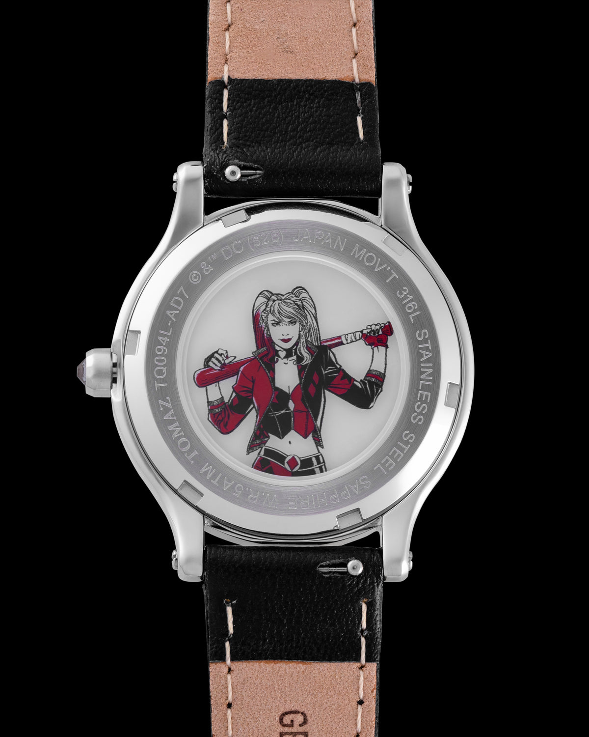 DC Harley Quinn TQ094L-AD7 Emblem Heritage Watch