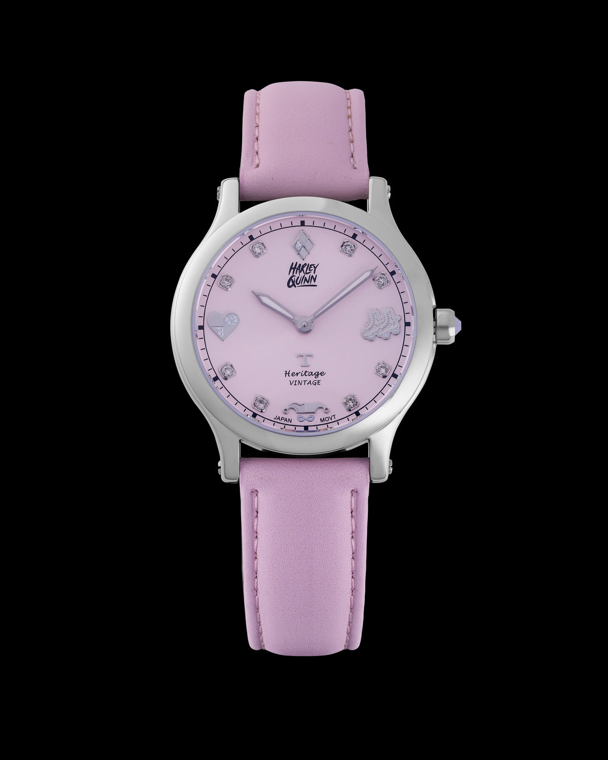 DC Harley Quinn TQ094L-AD9 Emblem Heritage Watch