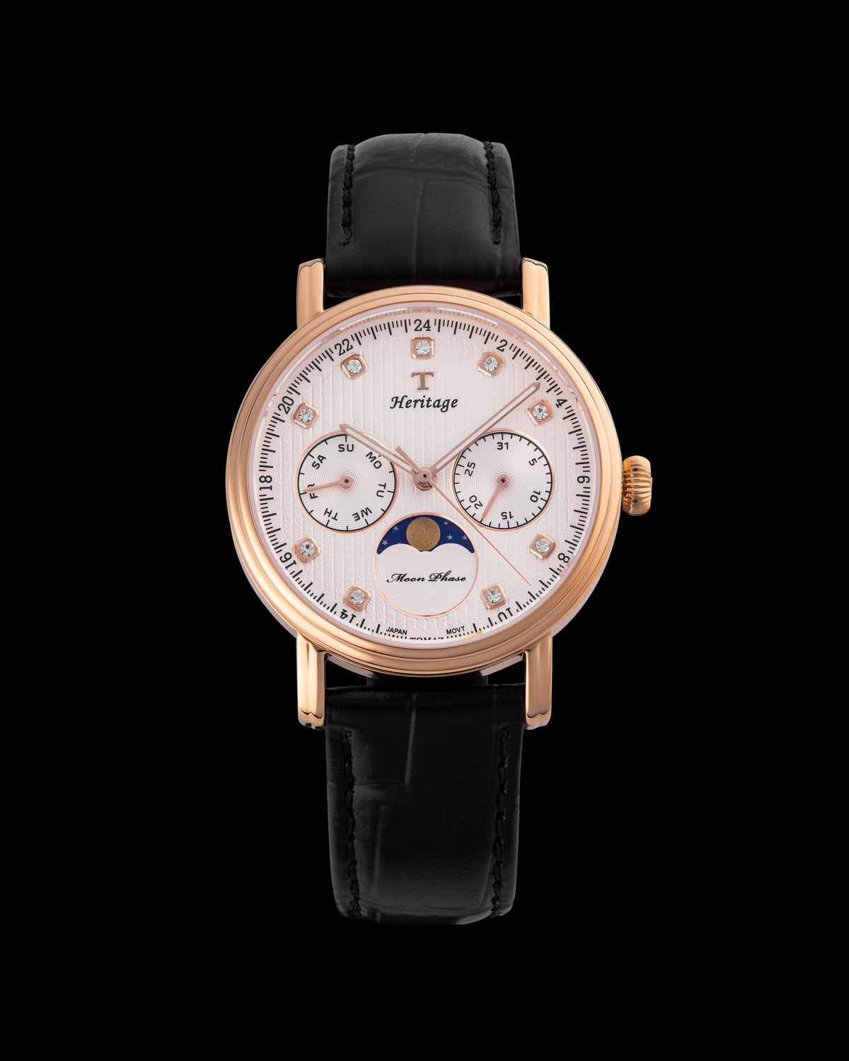 Tomaz TQ106L-D7 Heritage Radiance Moonphase Ladies Watch