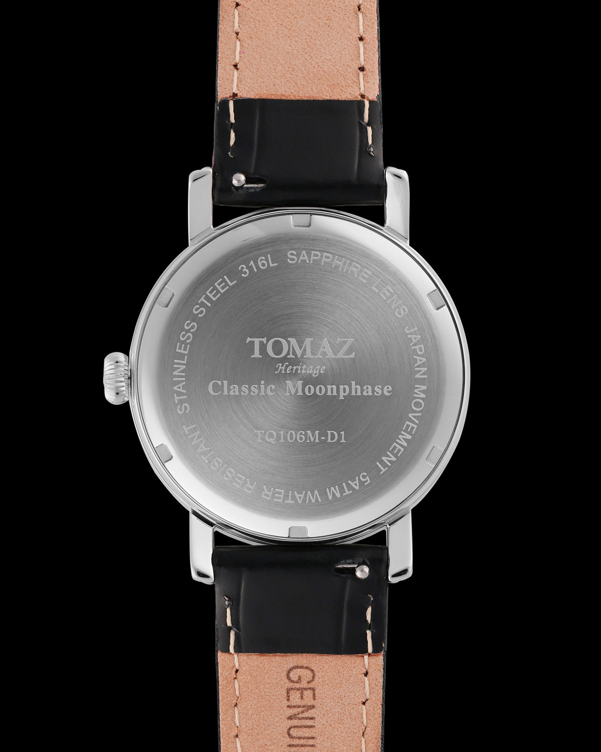 Tomaz TQ106M-D1 Heritage Classic Moonphase Men Watch