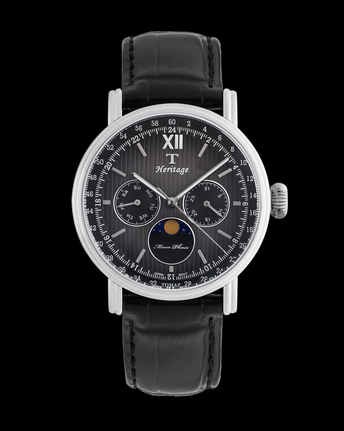 Tomaz TQ106M-D2 Heritage Classic Moonphase Men Watch