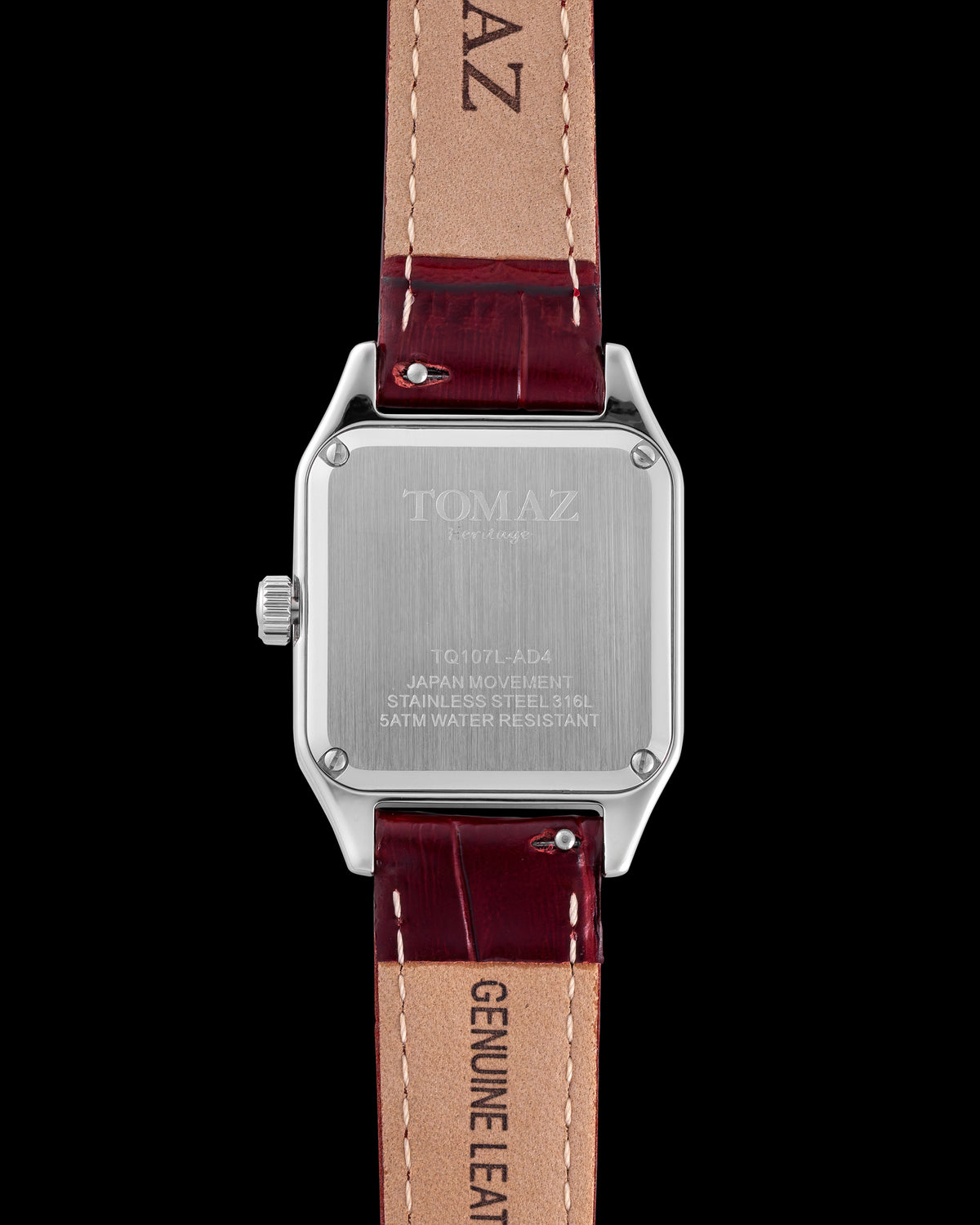 Tomaz TQ107L-AD4 Heritage Vintage Square Ladies Watch