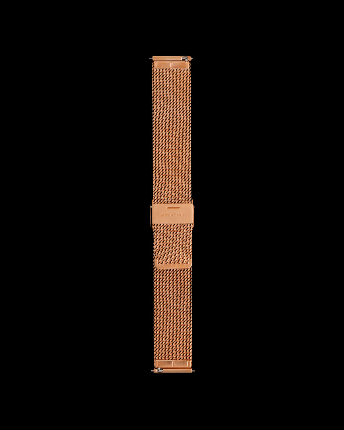 Tomaz TS3B Mesh Plain 16mm Watch Strap (Rosegold)