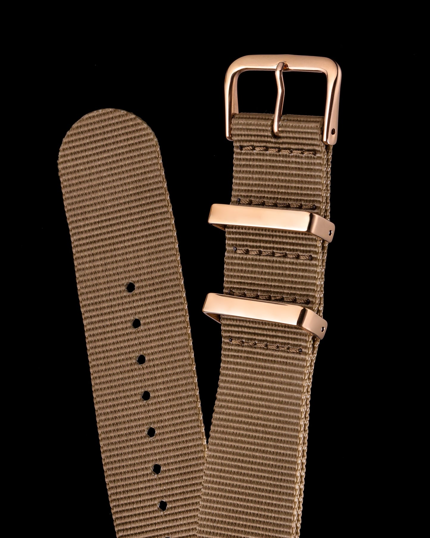 Tomaz TS4B Nylon 22mm Watch Strap (Beige)