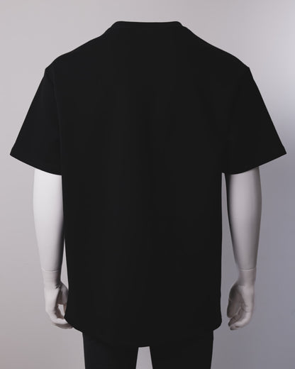 Turbo CC-A001 Plain T-shirt (Black)