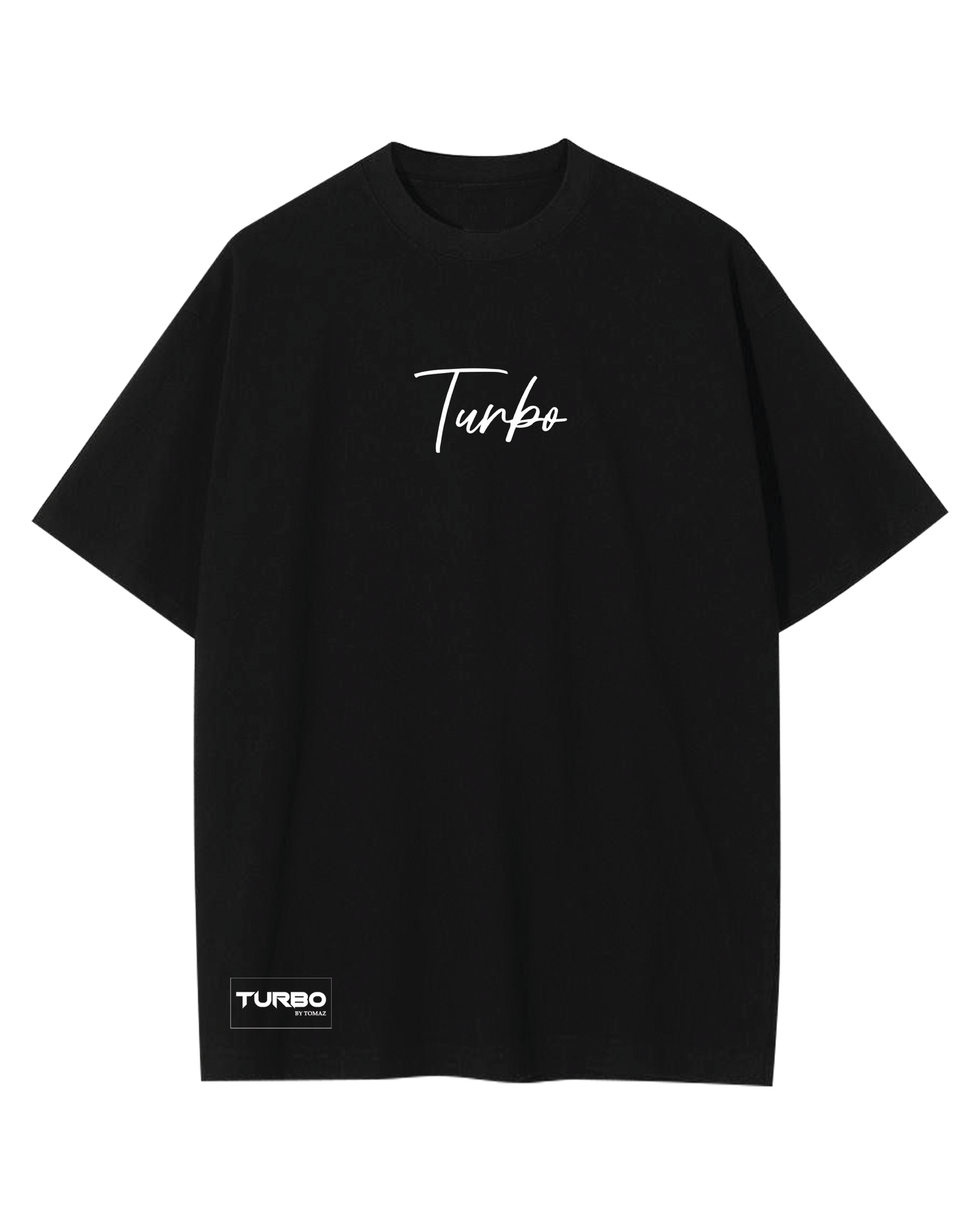 Turbo CC-A001 Plain T-shirt (Black)