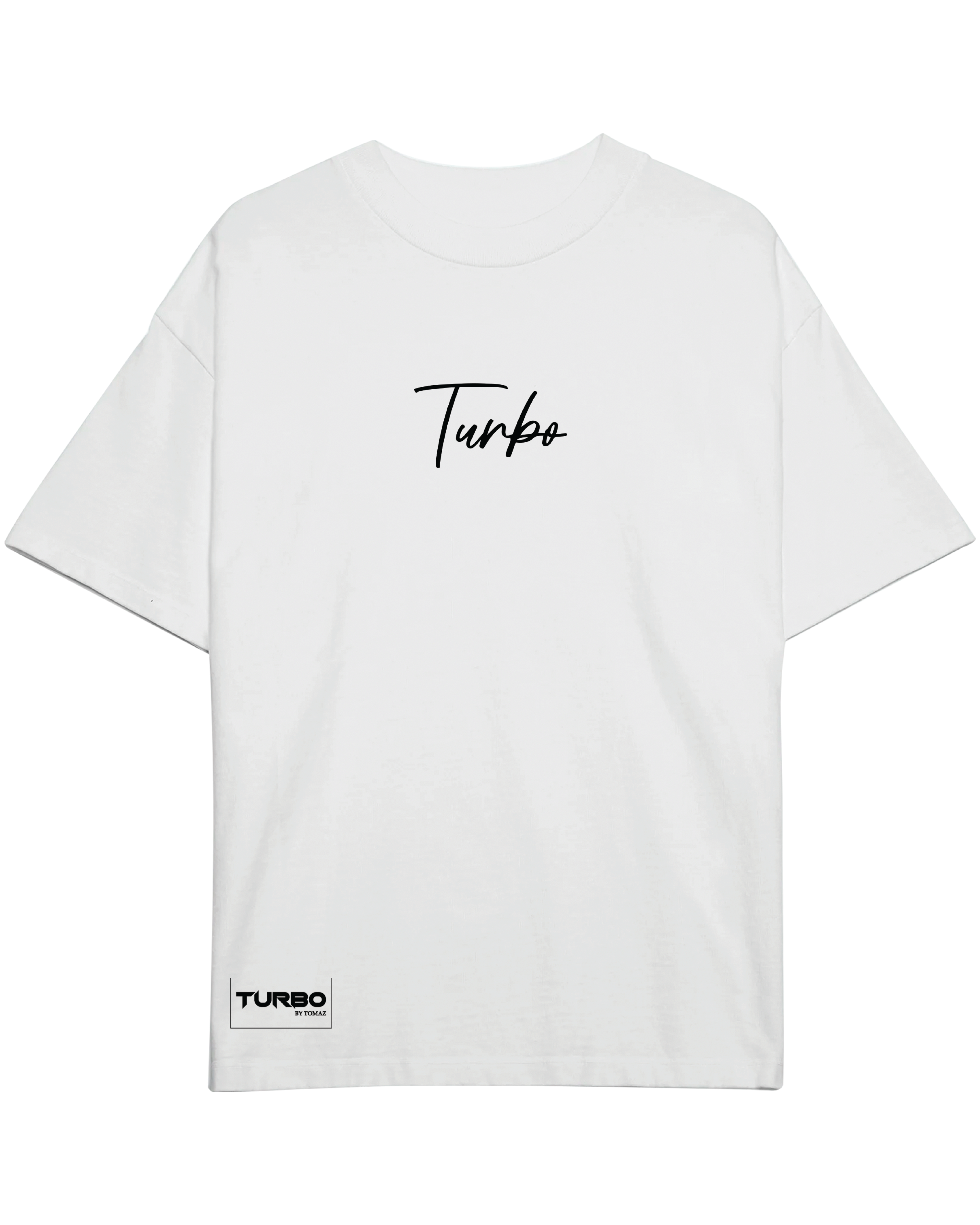 Turbo CC-A002 Plain T-shirt (White)