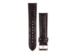 Tomaz 22mm Leather Watch Strap - Bamboo  (Coffee) - Tomaz Shoes (425770582045)