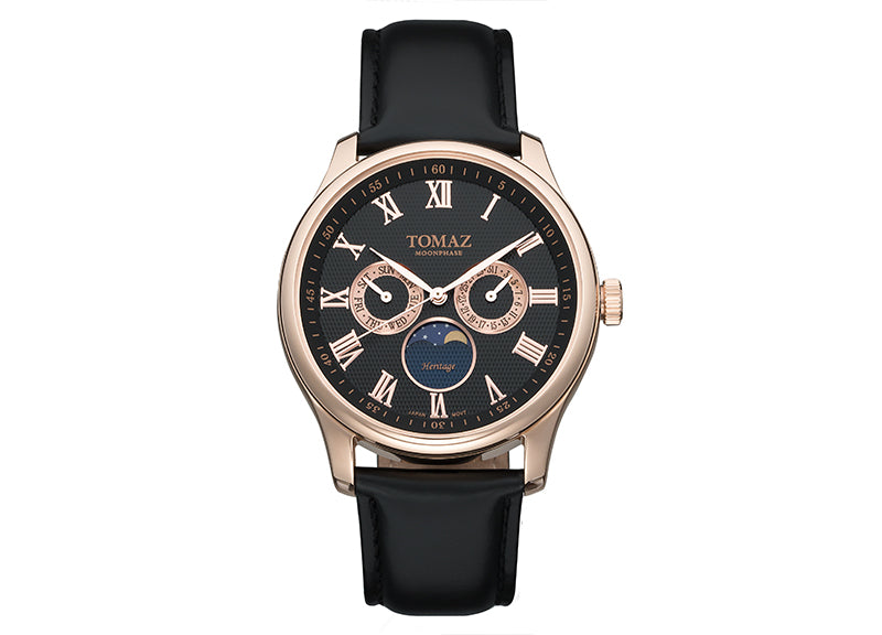 Tomaz Men's Watch TQ003 (Rose Gold/Black) (1383579254873)