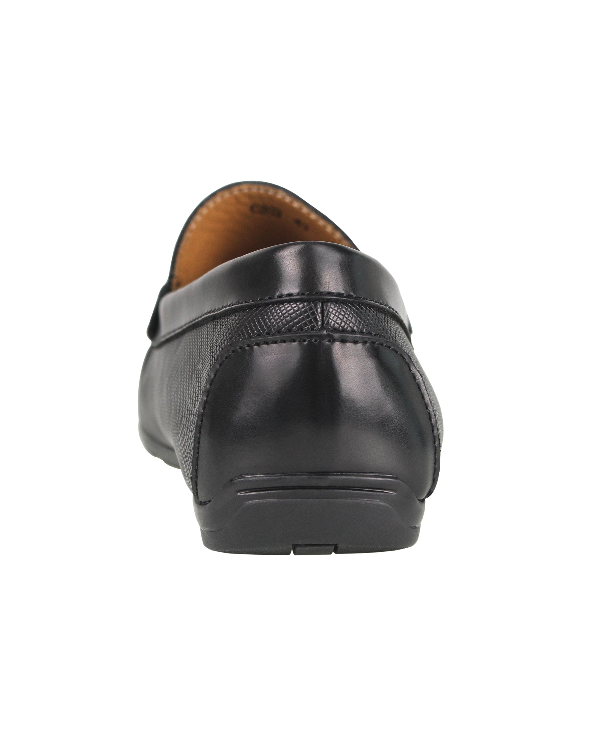 Tomaz BF283 Men's Buckle Moccasins (Black)