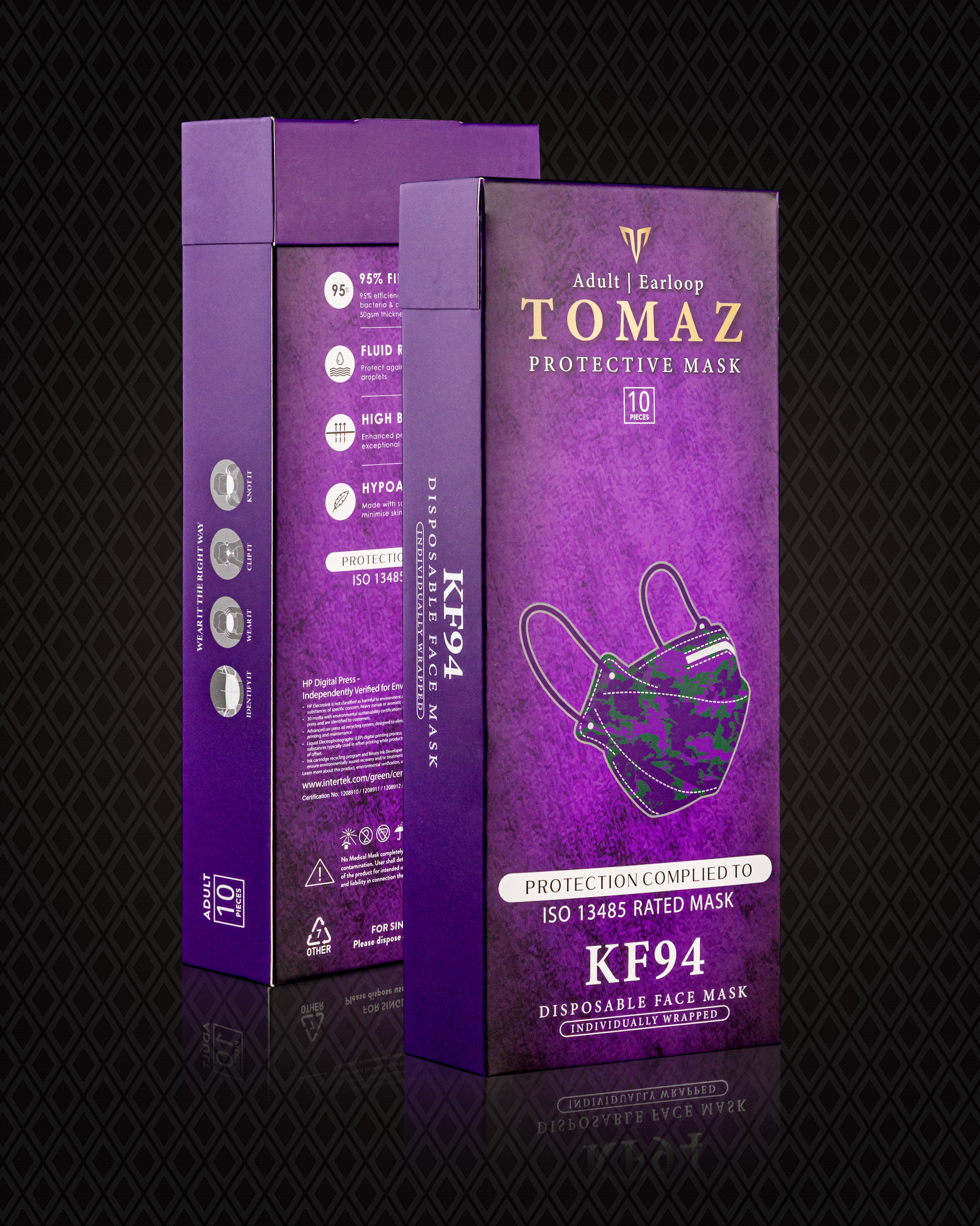 Tomaz TME001-K8 Protective Earloop Mask KF94 (Joker)