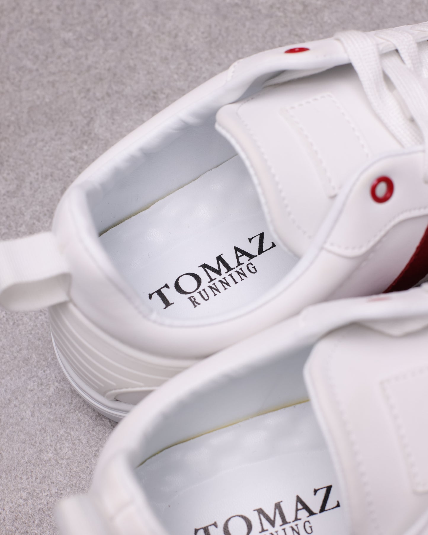 Tomaz TR999L Ladies Sneakers (White/Red/Orange)