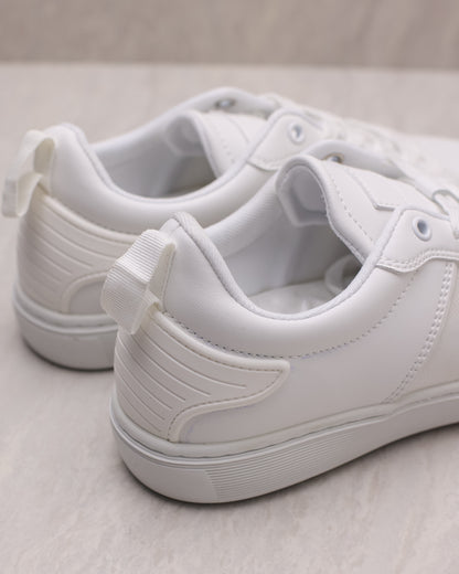 Tomaz TR800M Men's Court Sneakers (White)