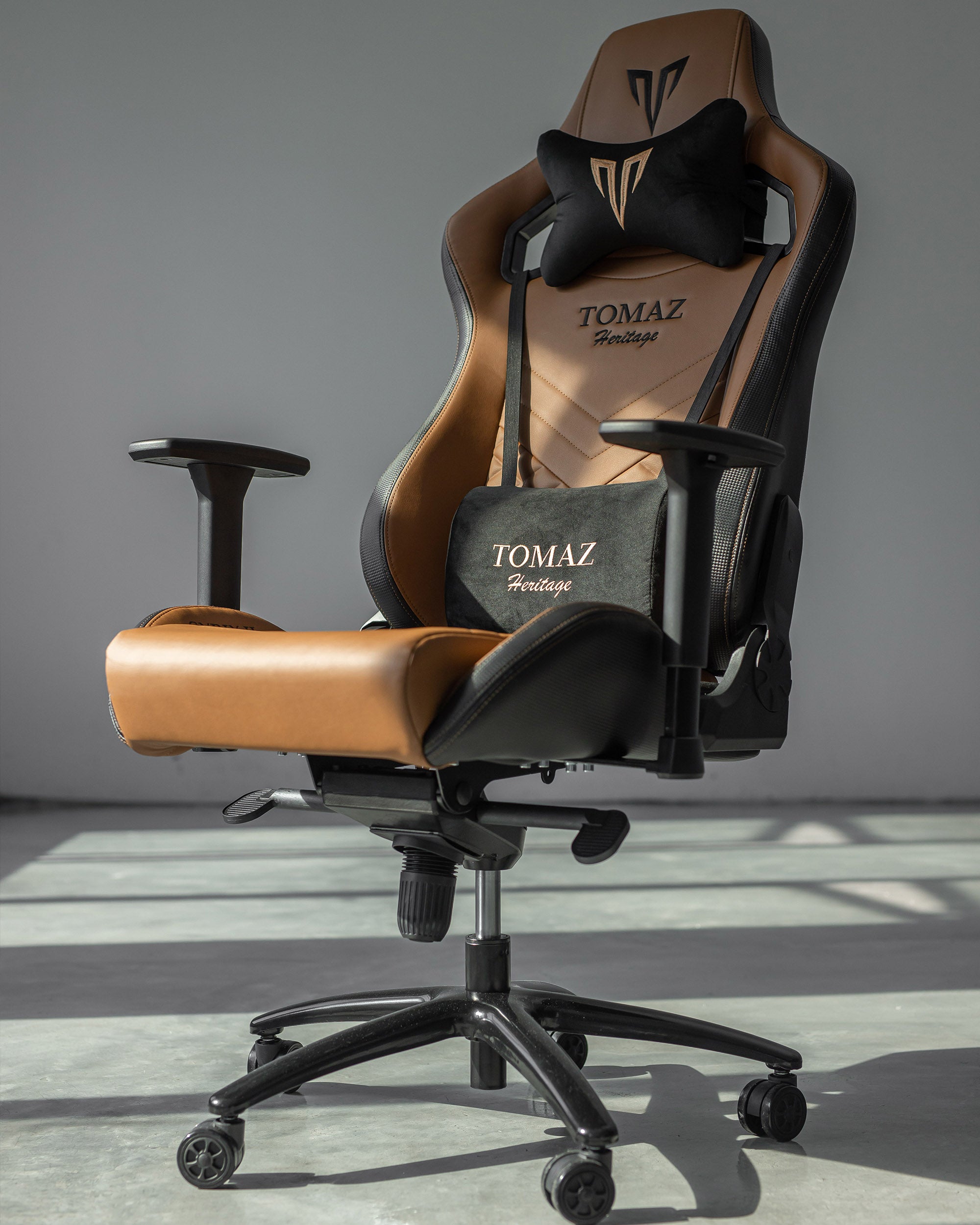 Tomaz Syrix II Gaming Chair (Brown) gaming chair, best gaming chair, gaming chair Malaysia, gaming chair murah terbaik, kerusi gaming, kerusi gaming murah, gaming chair budget, gaming chair heavy duty