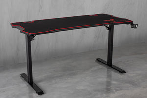 
                  
                    Load image into Gallery viewer, Tomaz Armor Gaming Table 140cm (Black) gaming table,gaming table Malaysia,gaming table design, gaming table cheap, gaming table cup holder, head to head gaming table, gaming table black gaming table 2020
                  
                