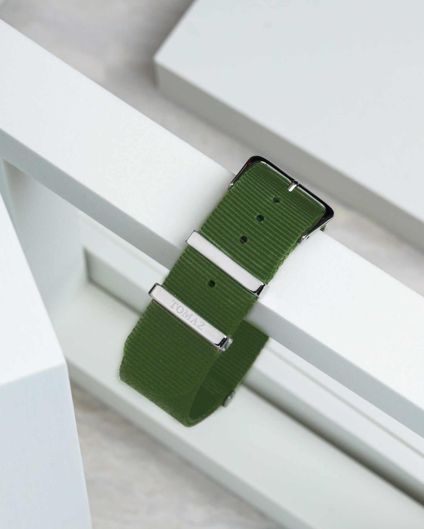 Tomaz TS4C Nylon 22mm Watch Strap (Green)